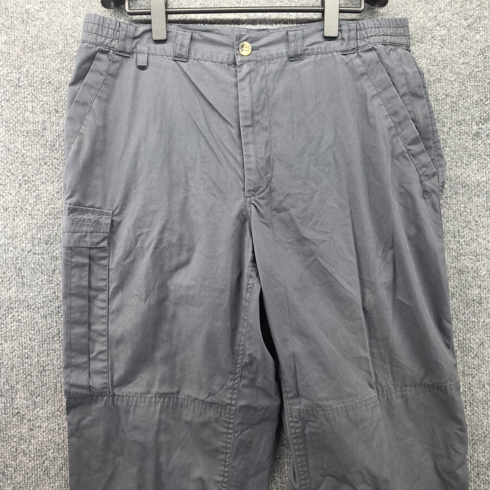 Craghoppers SolarDry Mens Grey Cargo Hiking Pants Size UK 34 Regular
